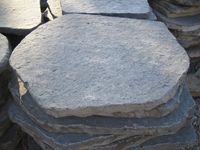 Basalt paving/stepping